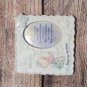 Precious Moments Wishes Begin With You/Reach for the Stars Frame with Poem,